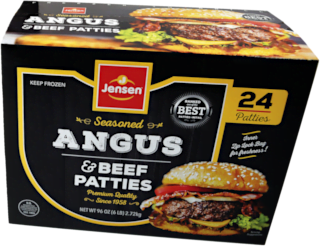 Seasoned Angus & Beef Patties